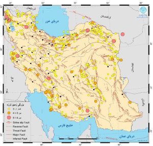 ایران بیش از ۶۰۰ بار در خرداد لرزید