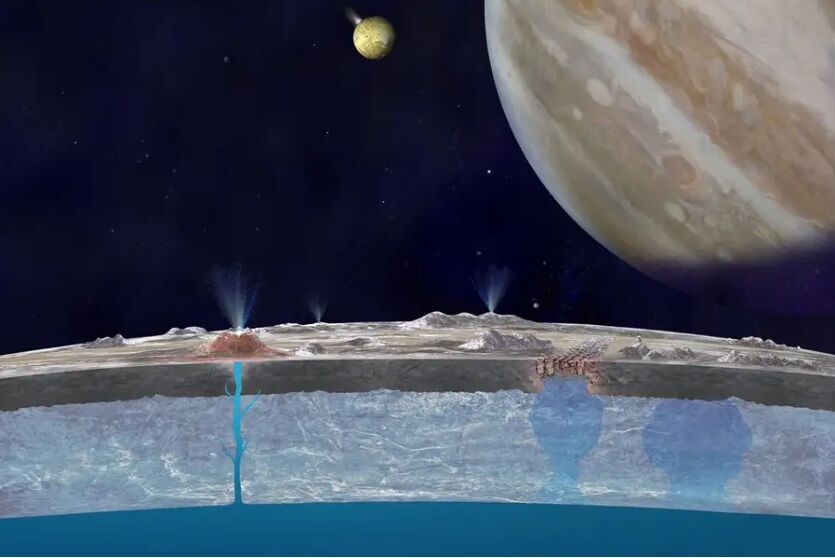 قمر «اروپا»ی سیاره مشتری حاوی کربن لازم برای حیات است