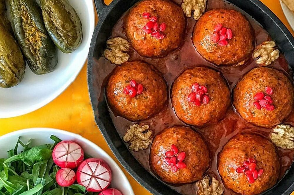 طرز تهیه کوفته هلو شیرازی